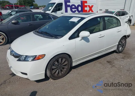 2009 Honda Civic Ex from USA, damaged, VIN 19XFA16889E000648